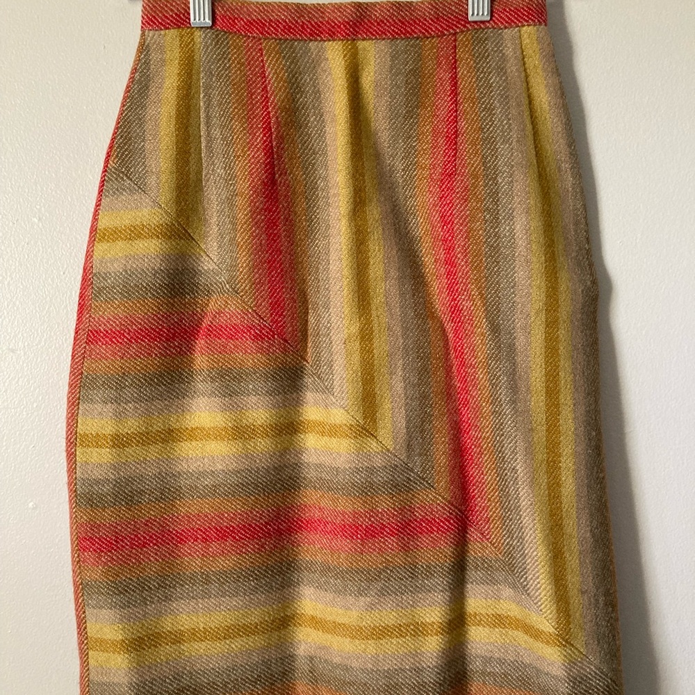 Vintage Wool Pencil Skirt